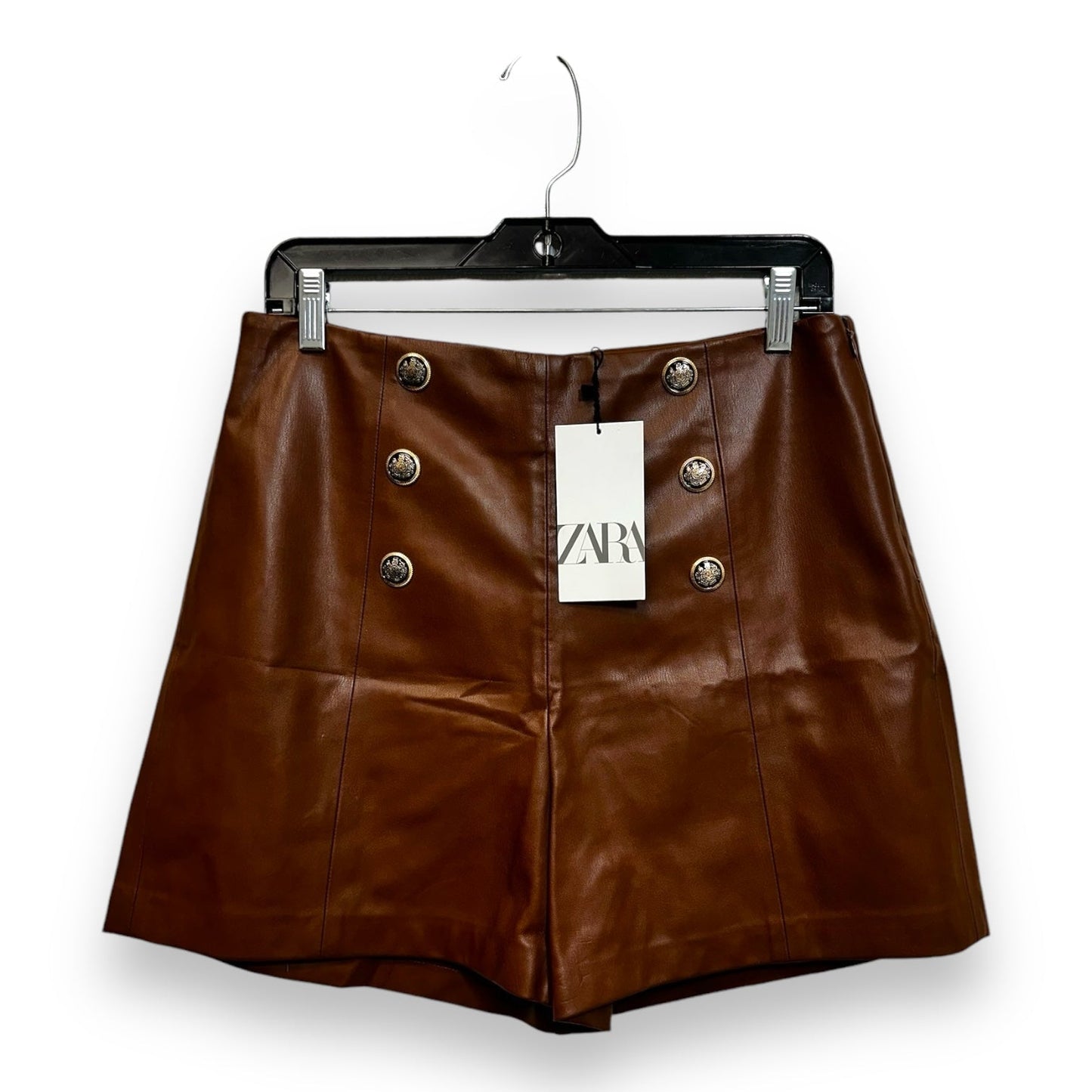 Shorts By Zara In Brown, Size: Xl