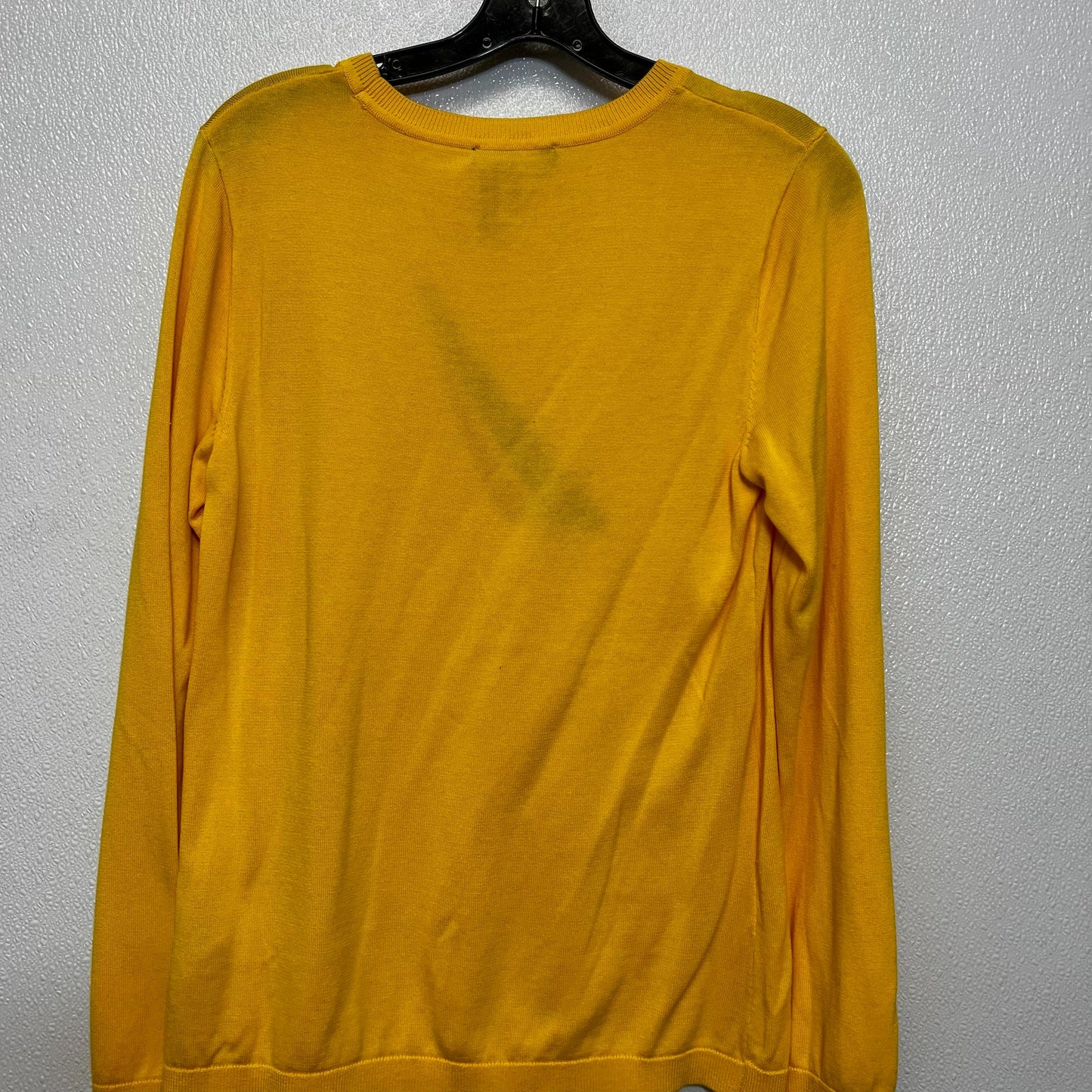 Sweater By Nautica In Yellow, Size: M