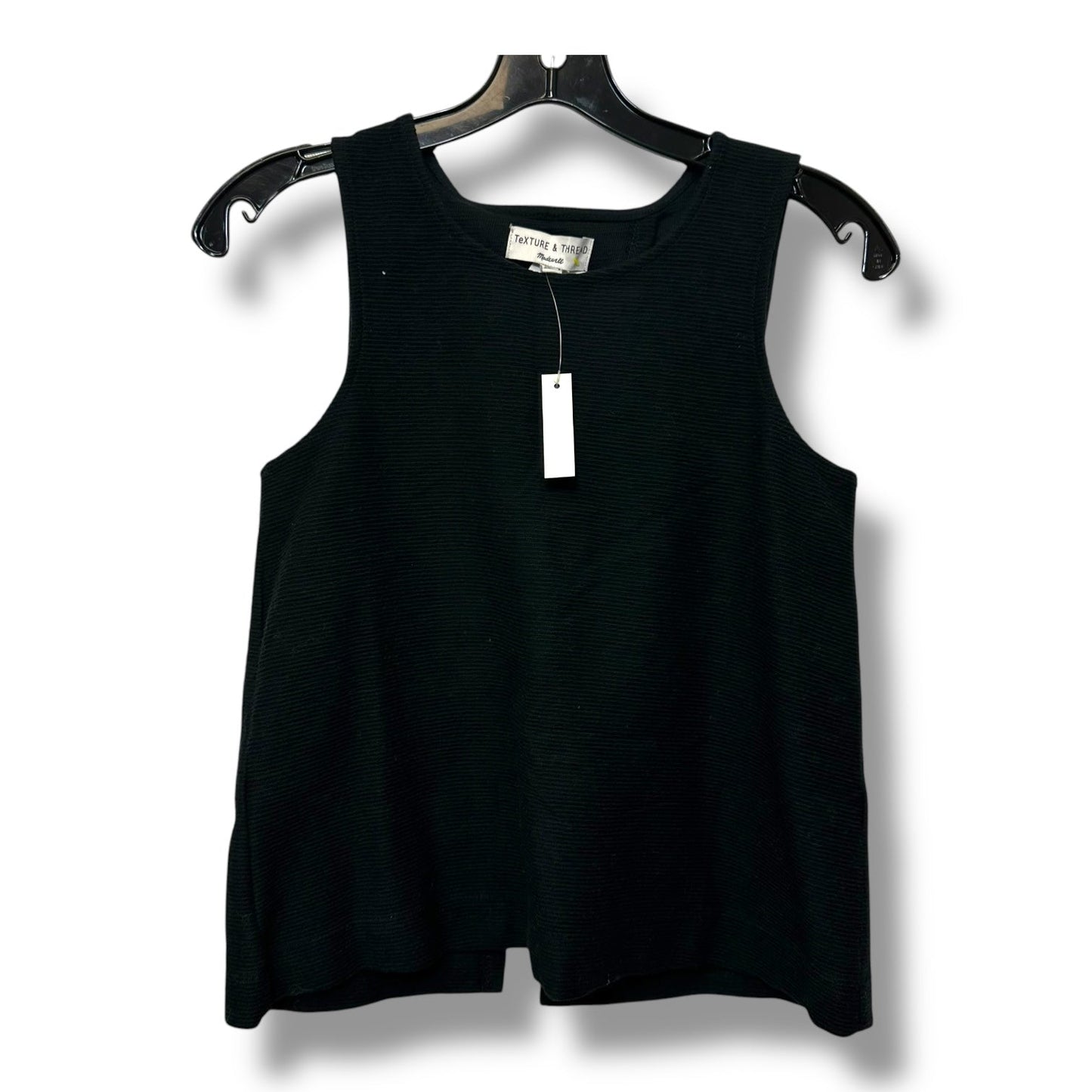 Top Sleeveless By Madewell In Black, Size: Xxs