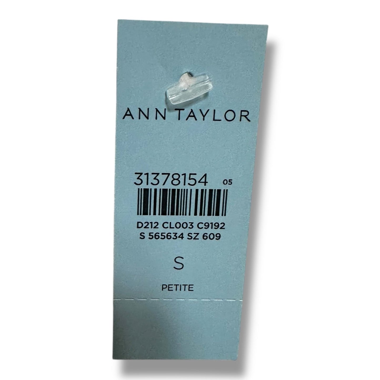 Top Long Sleeve By Ann Taylor In White, Size: S petite