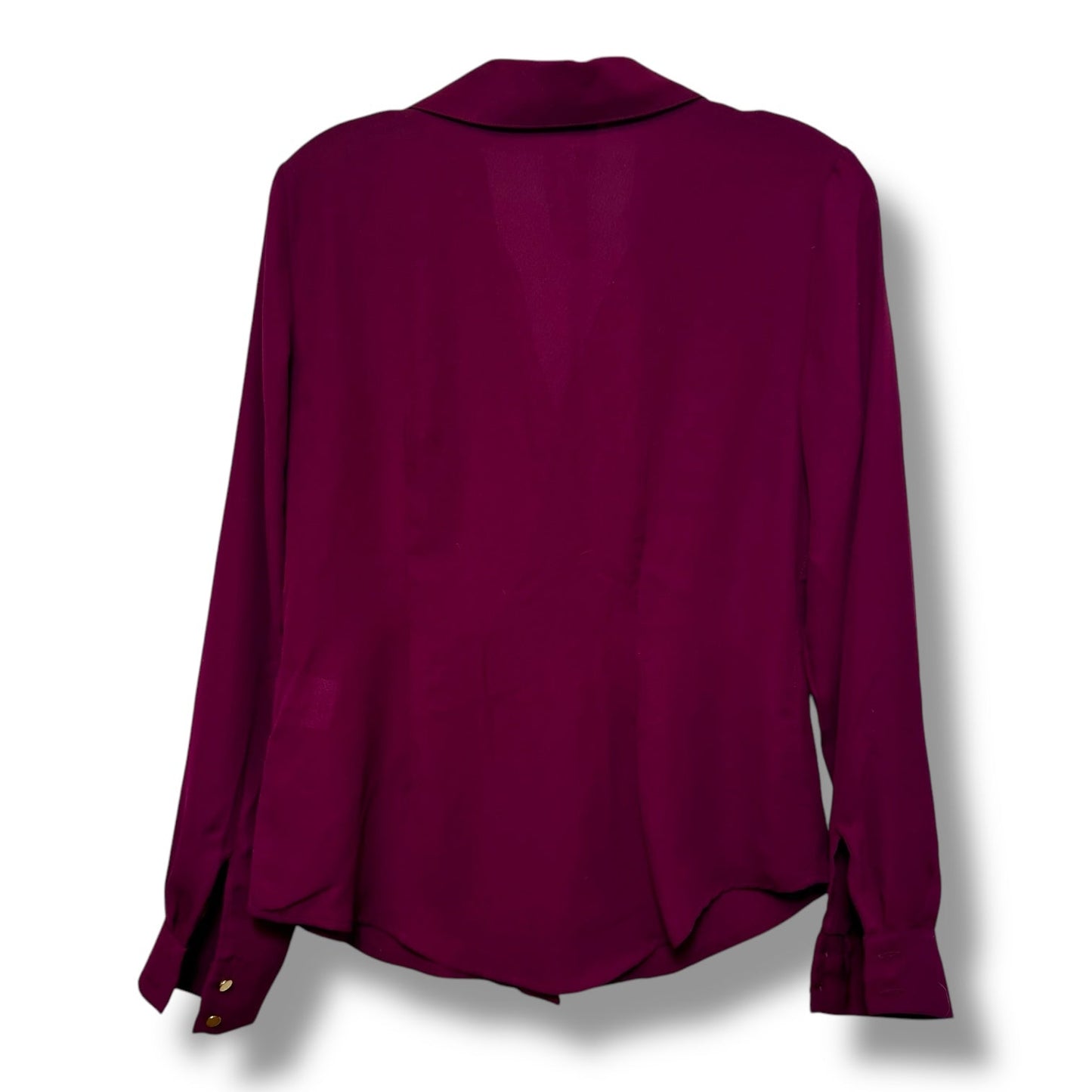 Top Long Sleeve By Inc In Purple, Size: Xs