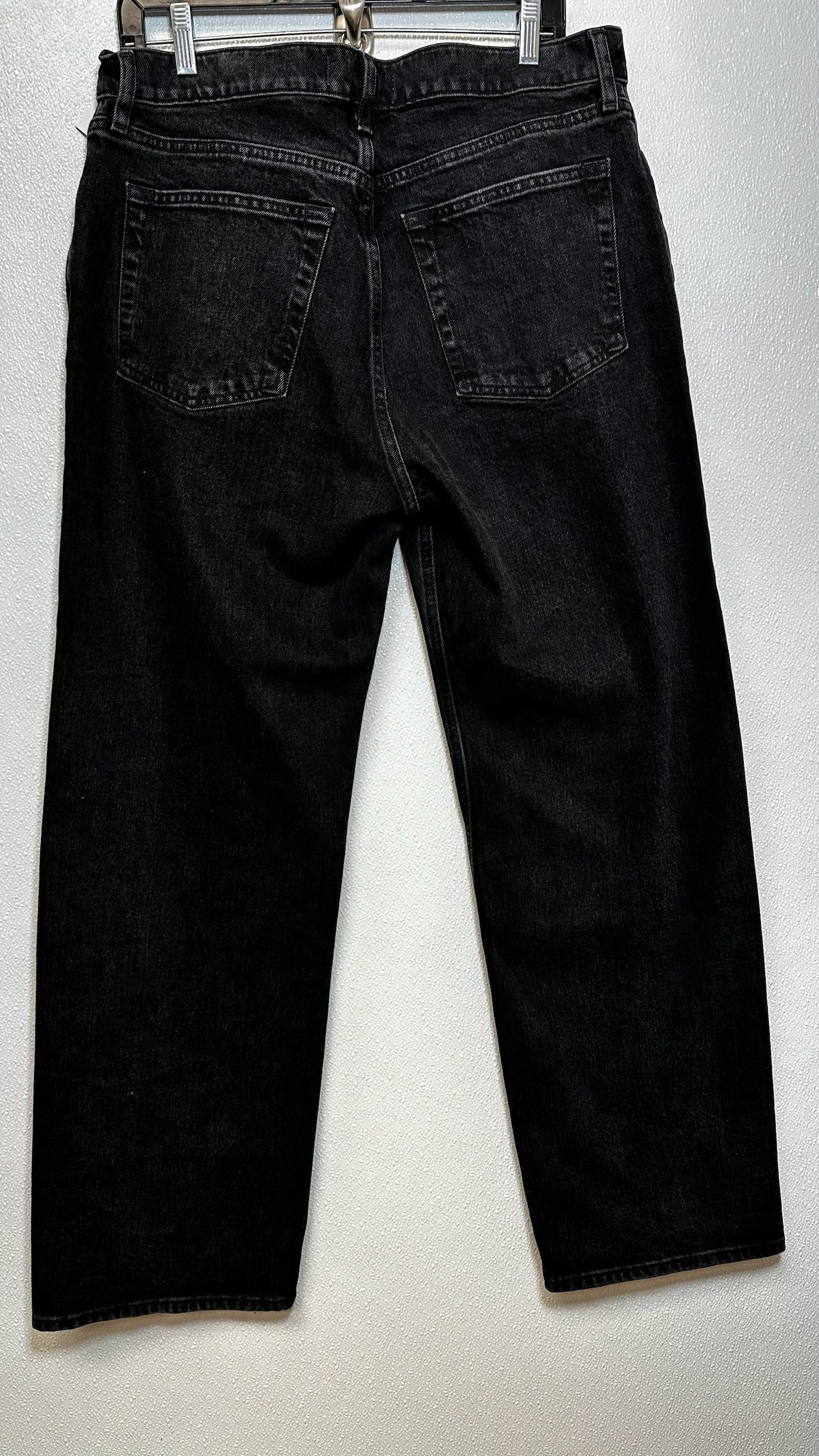 Black Jeans Relaxed/boyfriend Abercrombie And Fitch, Size 14