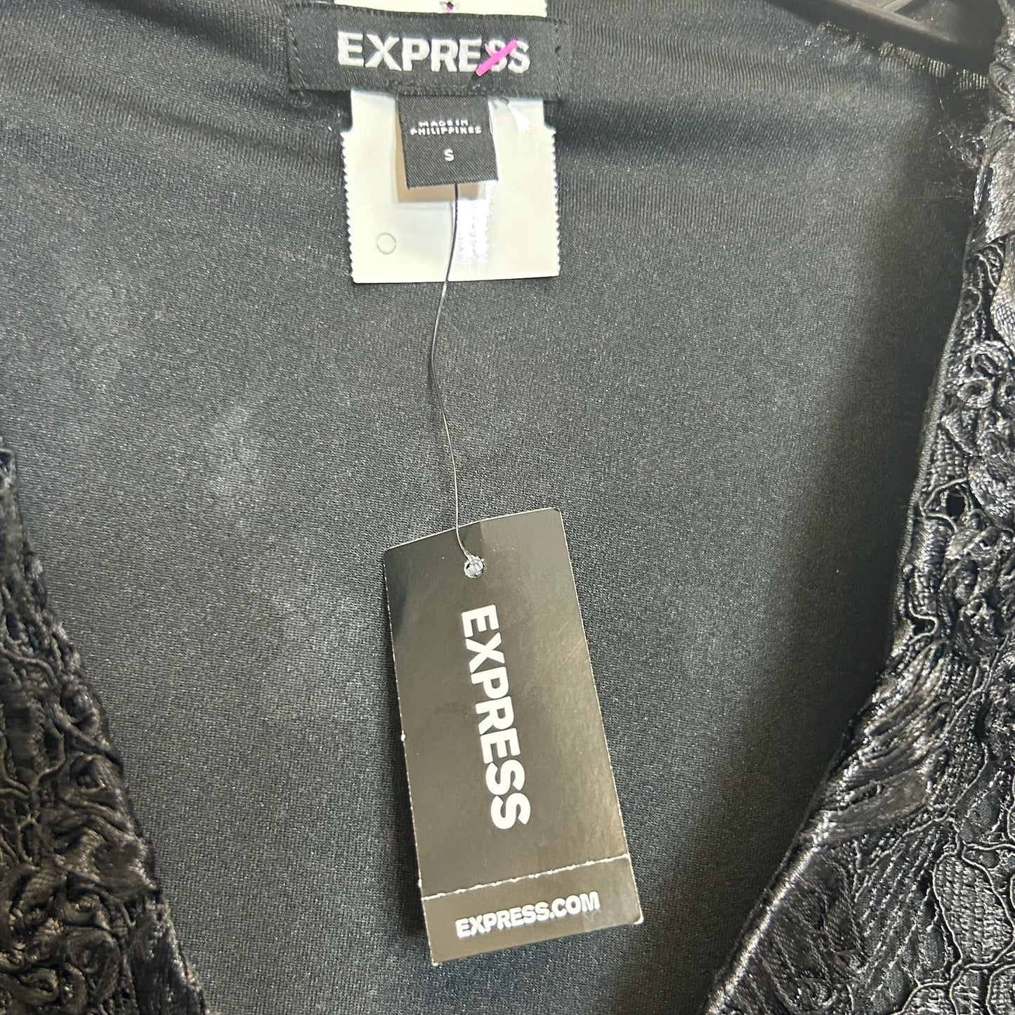 Black Bodysuit Express O, Size S