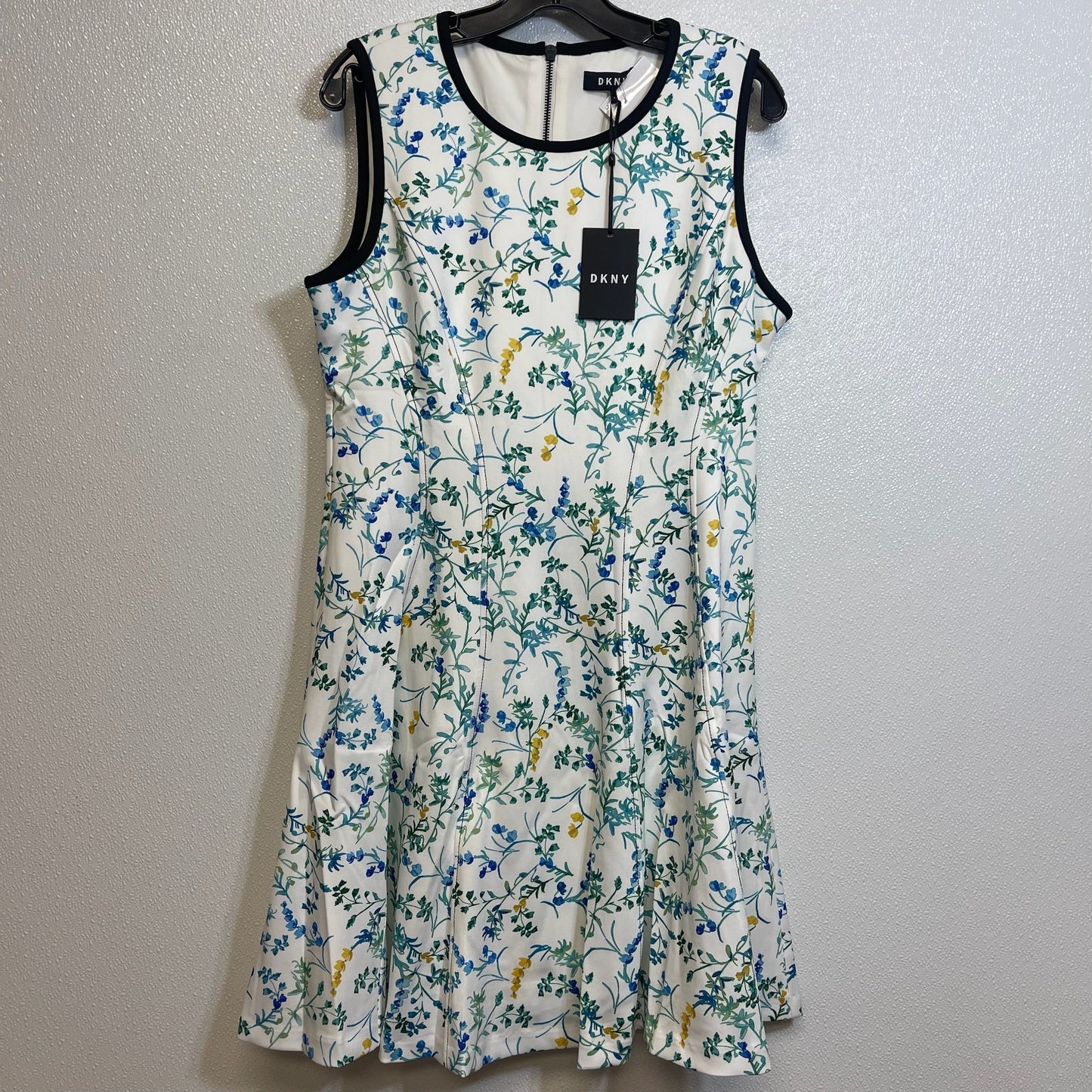 Floral Dress Casual Short Dkny, Size L