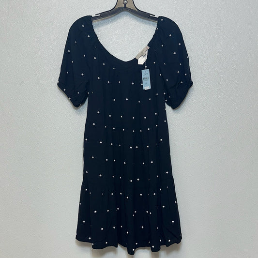 Polkadot Dress Casual Short Loft, Size M petite