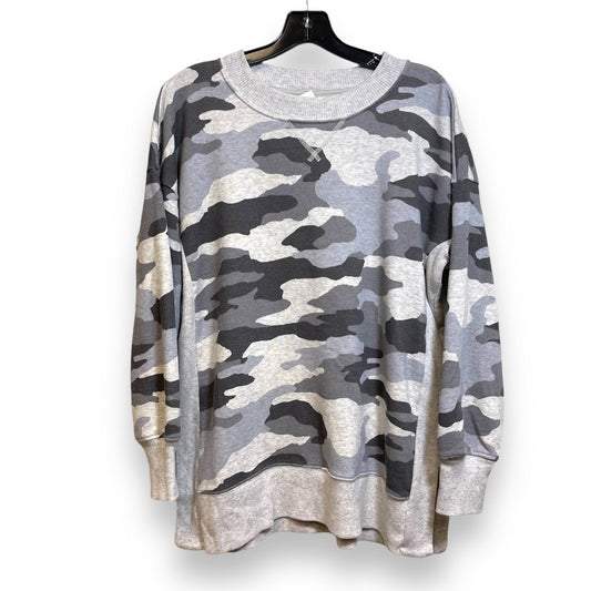 Sweatshirt Crewneck By Aerie In Camoflauge, Size: S