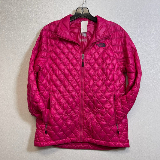 Jacket Puffer & Quilted By North Face In pink, Size: M