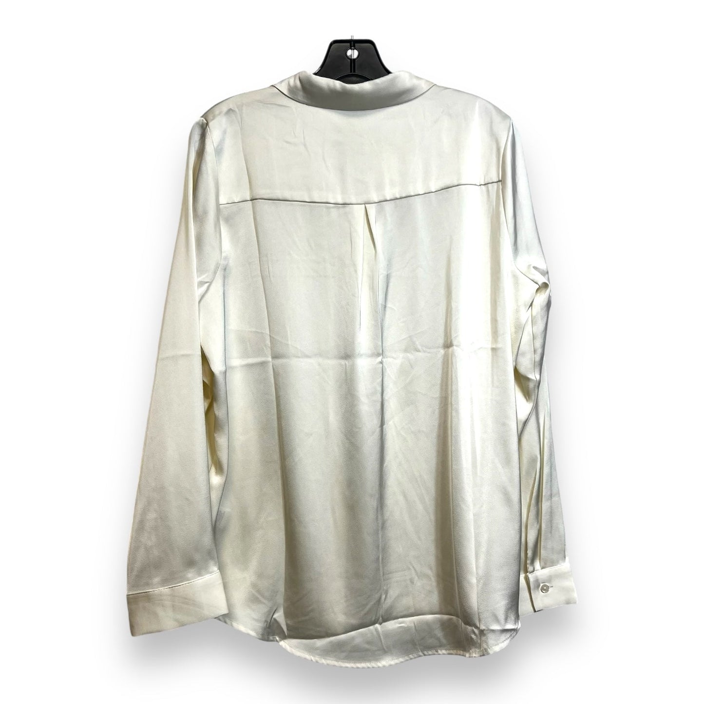 Top Long Sleeve By Skies Are Blue In Ivory, Size: M