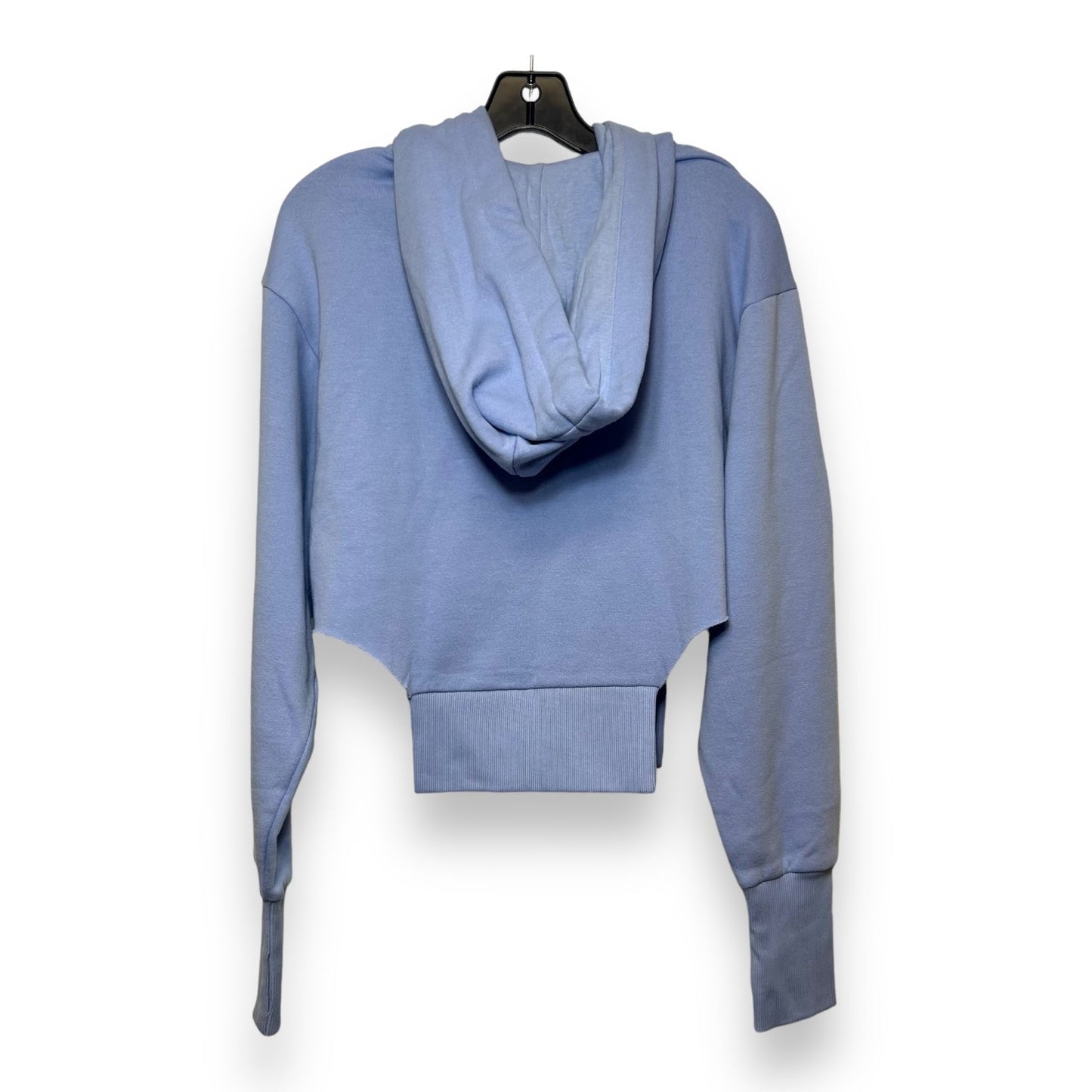 Sweatshirt Hoodie By Zara In Blue, Size: L