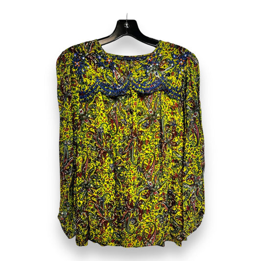 Top Long Sleeve By Anthropologie In Multi-colored, Size: S