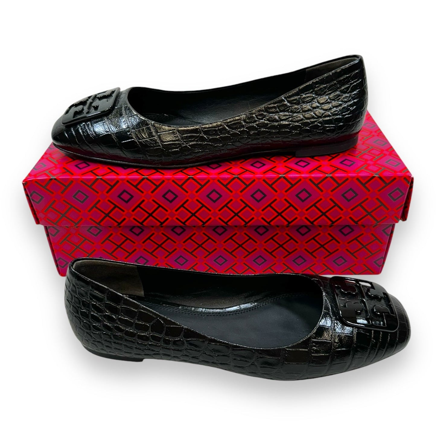 Shoes Flats By Tory Burch In Black, Size: 6