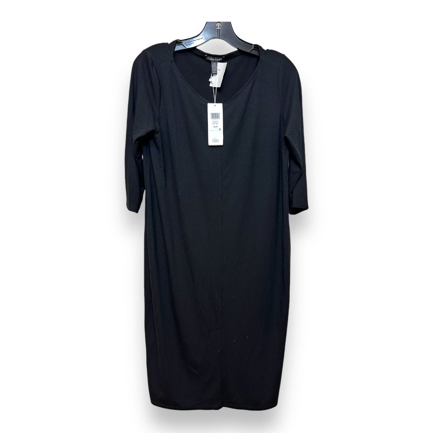 Dress Casual Maxi By Eileen Fisher In Black, Size: Xs