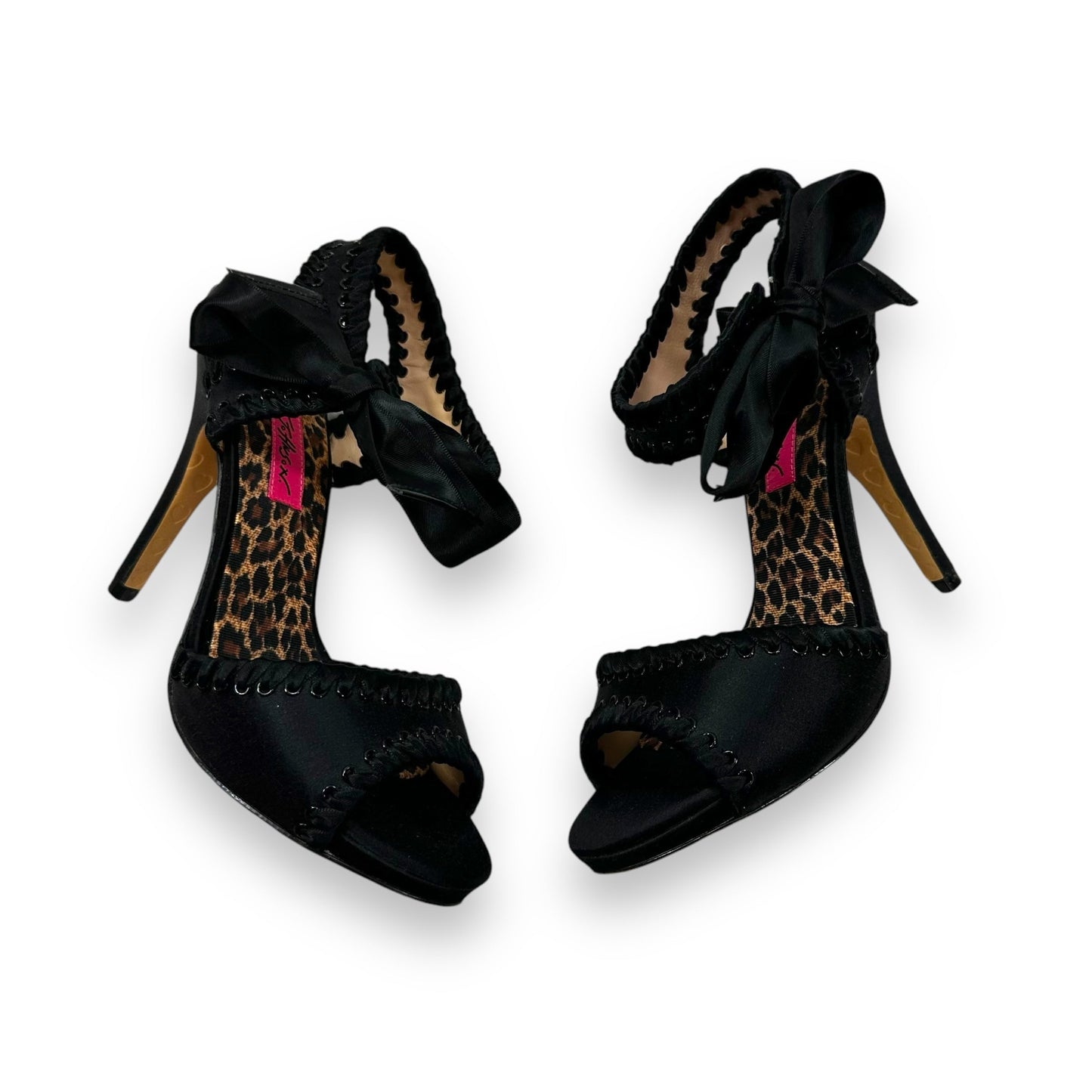 Shoes Heels Stiletto By Betsey Johnson In Black, Size: 6