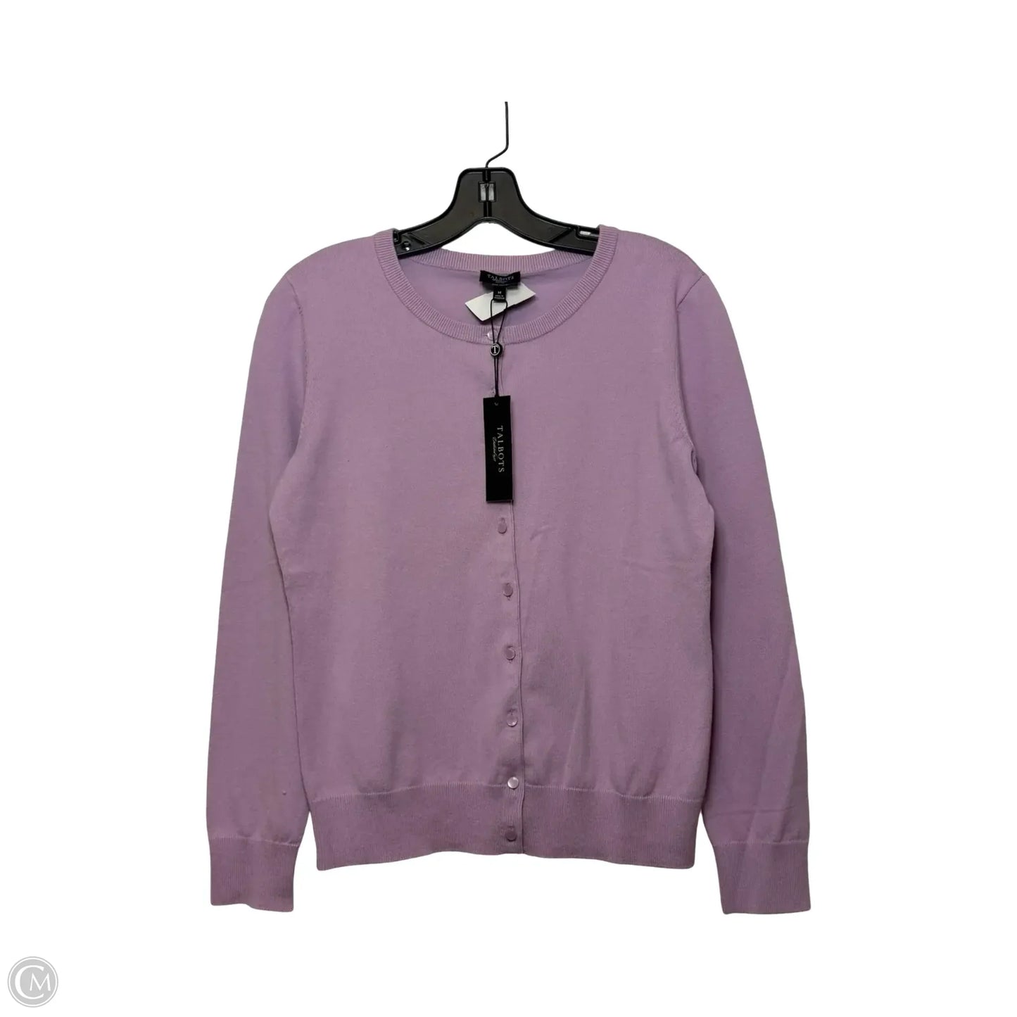 Cardigan By Talbots In Purple, Size: M