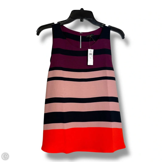 Top Sleeveless By Ann Taylor In Multi-colored, Size: Xl