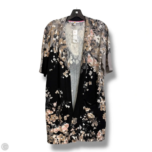 Cardigan By Isaac Mizrahi Live Qvc In Multi-colored, Size: L