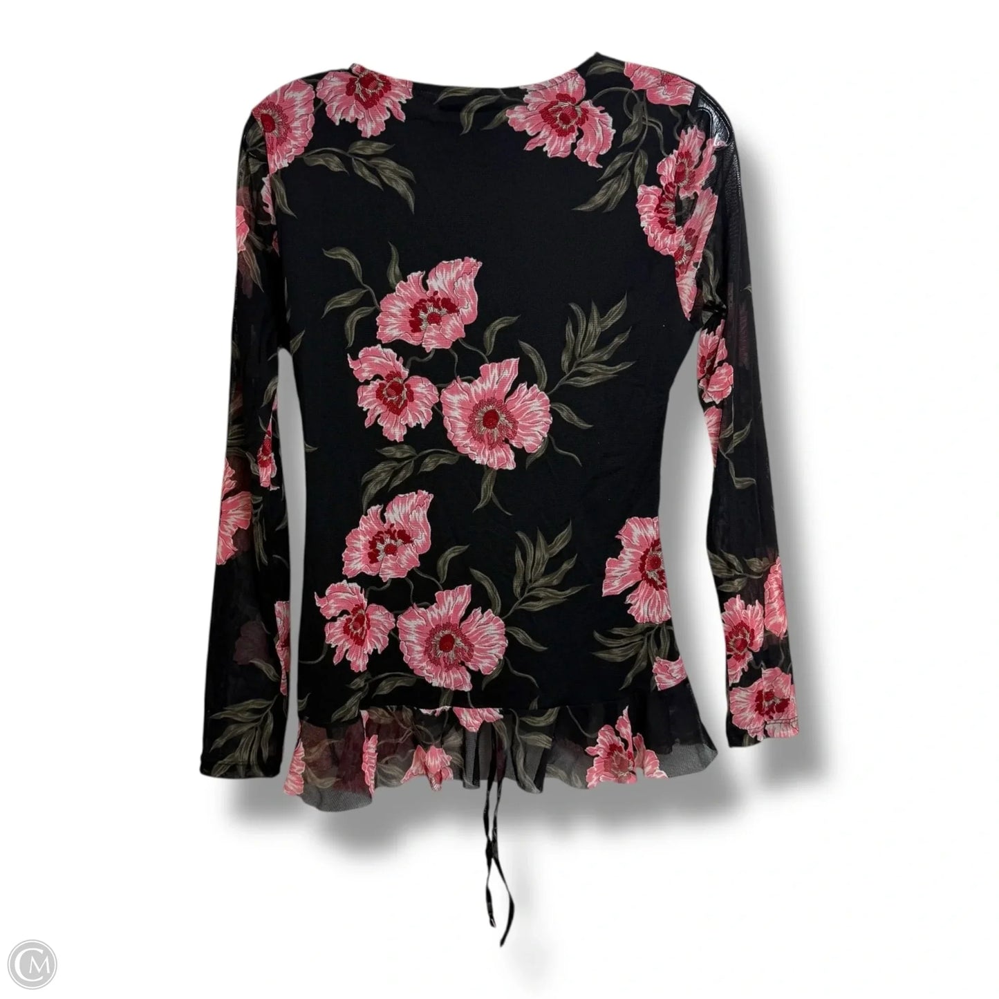 Top Long Sleeve By Inc In Floral Print, Size: S