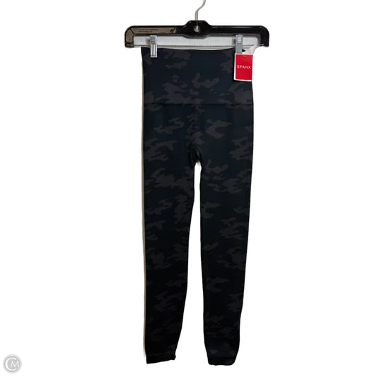 Athletic Leggings By Spanx In Camouflage Print, Size: S