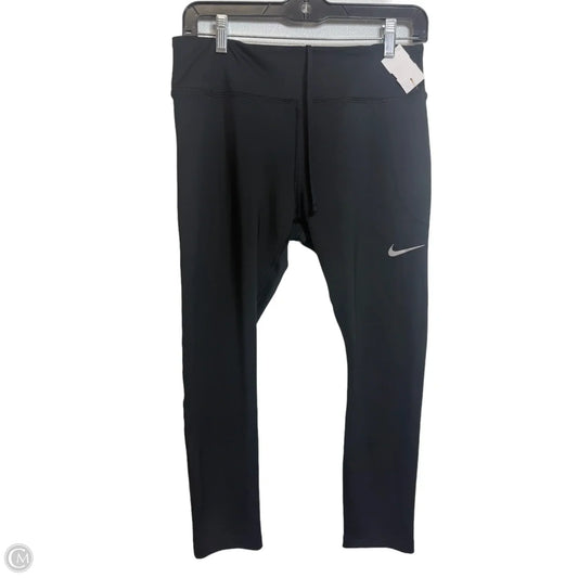 Athletic Leggings By Nike Apparel In Black, Size: L
