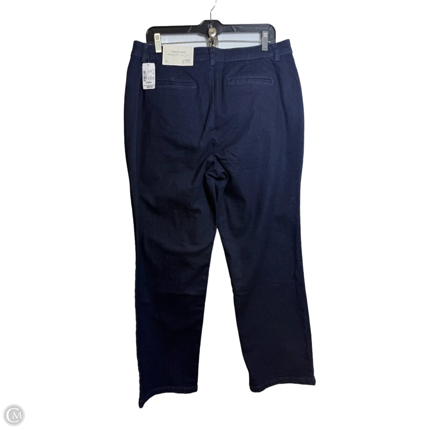 Jeans Wide Leg By Christopher And Banks In Blue Denim, Size: 12