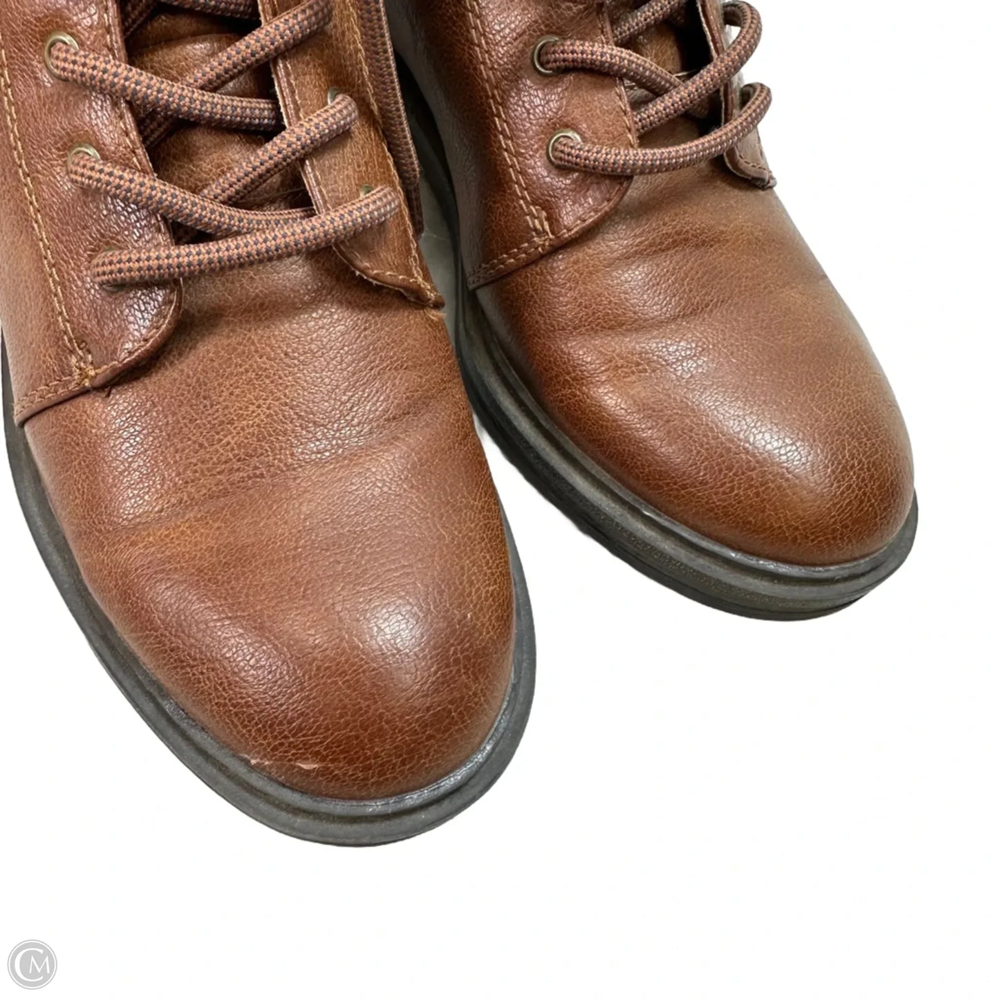 Boots Ankle Flats By Bare Traps In Brown, Size: 7