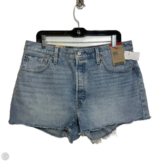 Shorts By Levis In Blue Denim, Size: 18