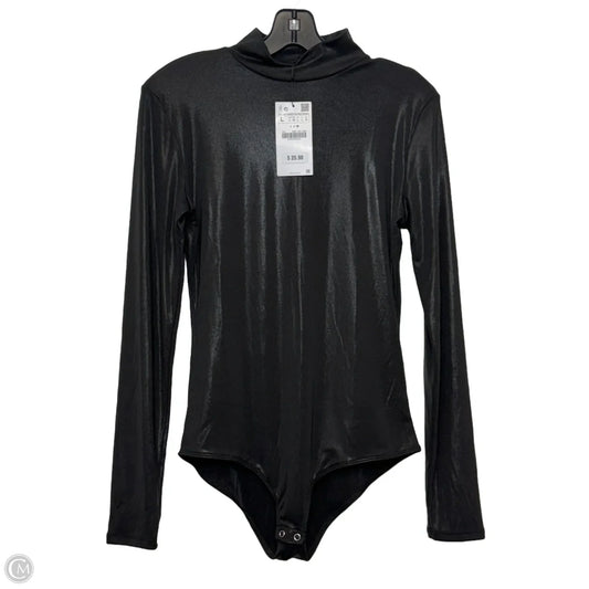 Bodysuit By Zara In Black, Size: L