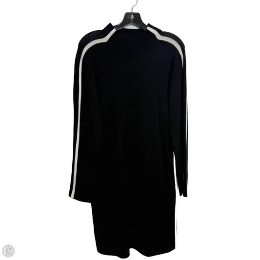 Dress Sweater By Saks Fifth Avenue In Black, Size: M