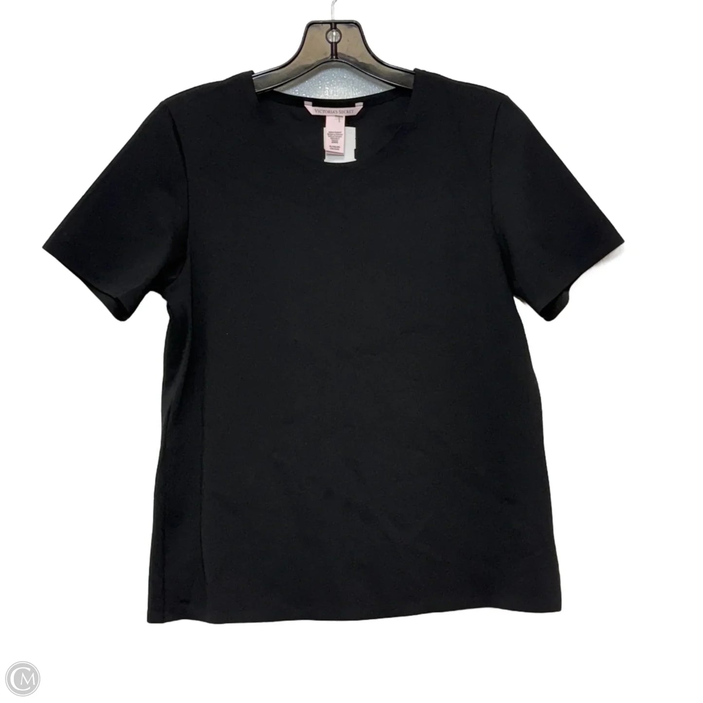 Top Short Sleeve By Victorias Secret In Black, Size: Xl