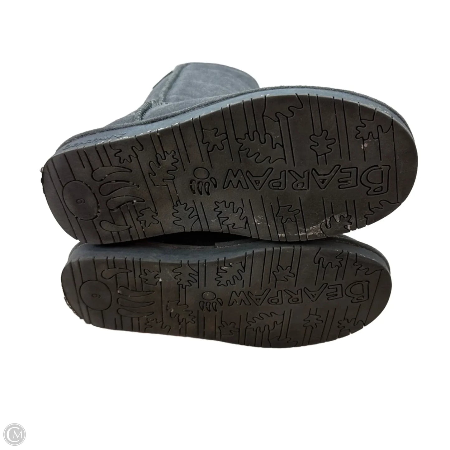 Boots Knee Flats By Bearpaw In Grey, Size: 6