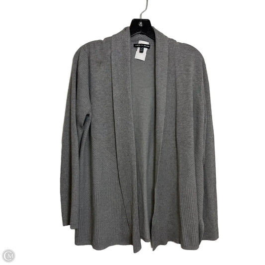Cardigan By Cable And Gauge In Grey, Size: Xl