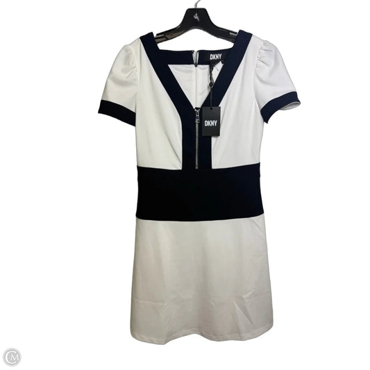 Dress Casual Short By Dkny In White, Size: S