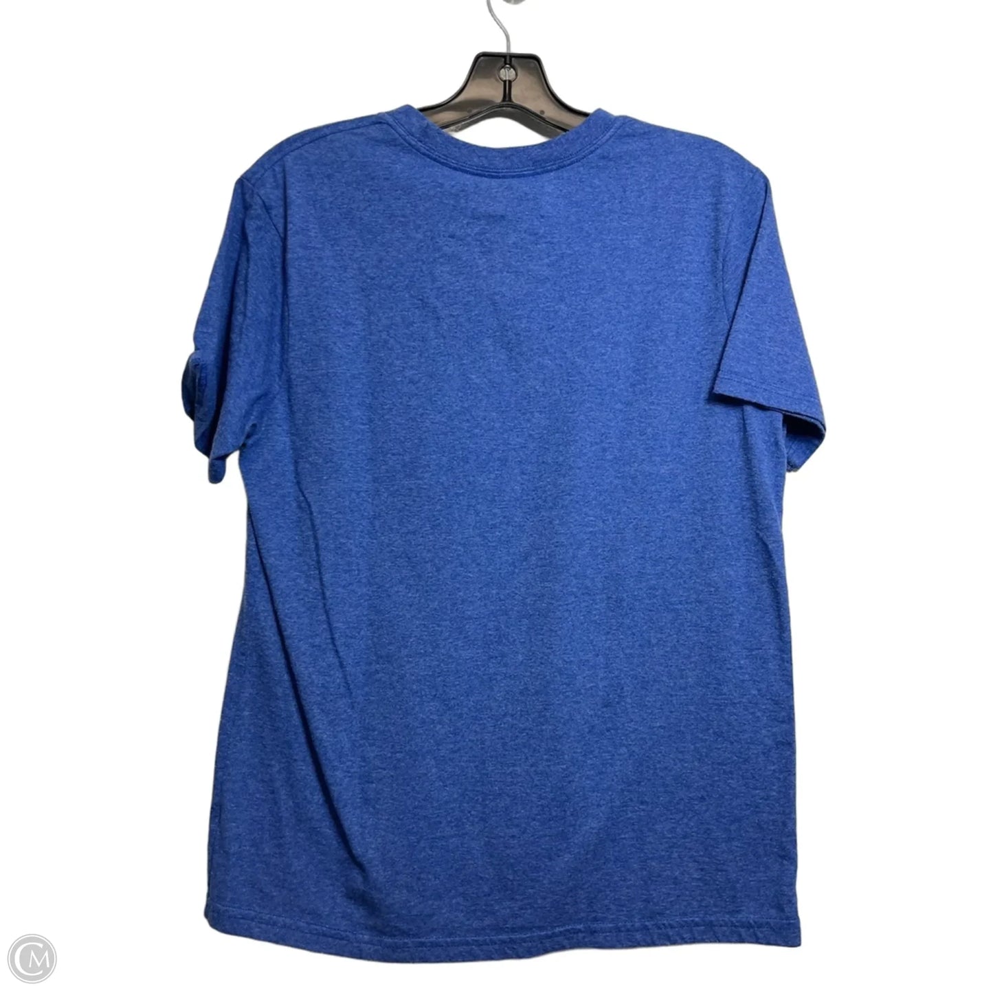 Top Short Sleeve By Disney Store In Blue Red & White, Size: S