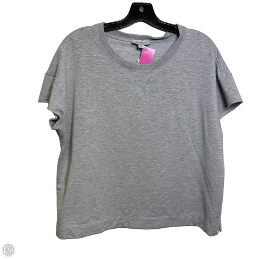 Sweatshirt Crewneck By Evereve In Grey, Size: L