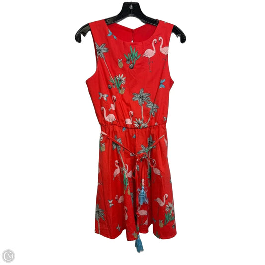 Dress Casual Short By Bailey Blue In Tropical Print, Size: S