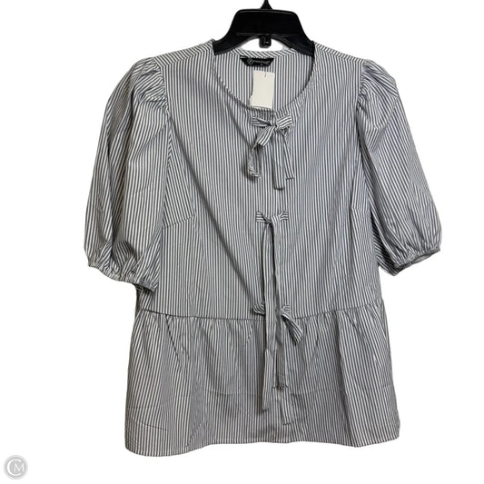 Top Short Sleeve By Prettygarden In Grey, Size: M