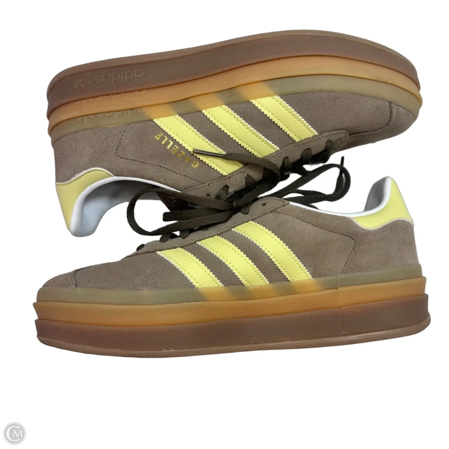 Shoes Sneakers By Adidas In Brown, Size: 8.5