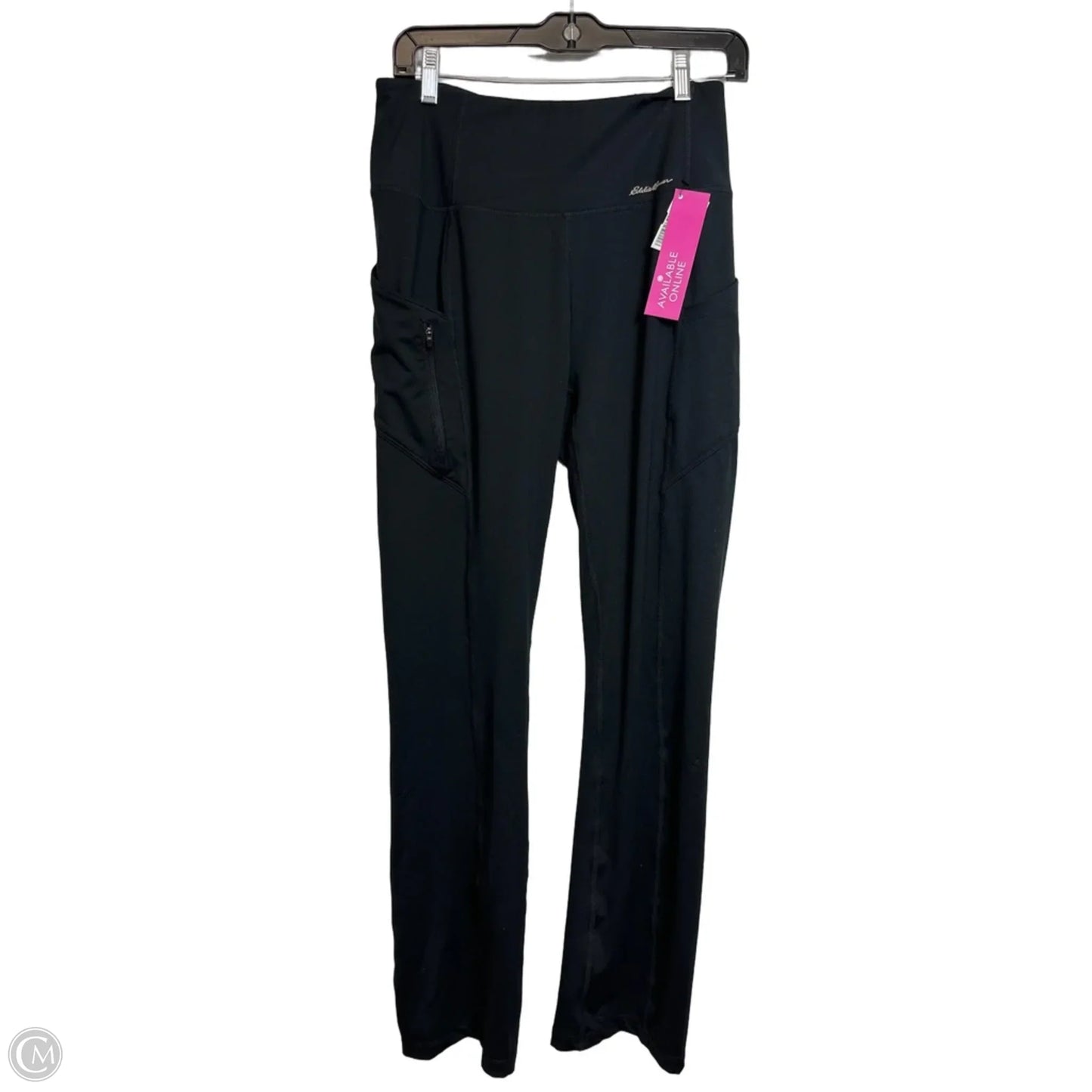 Athletic Leggings By Eddie Bauer In Black, Size: M