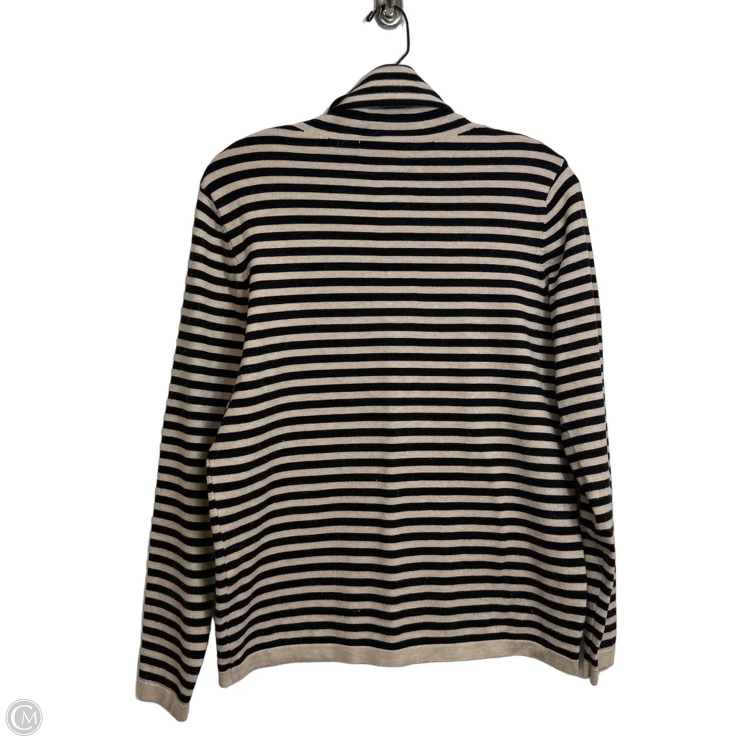 Top Long Sleeve By Dokotoo In Black & Tan, Size: S