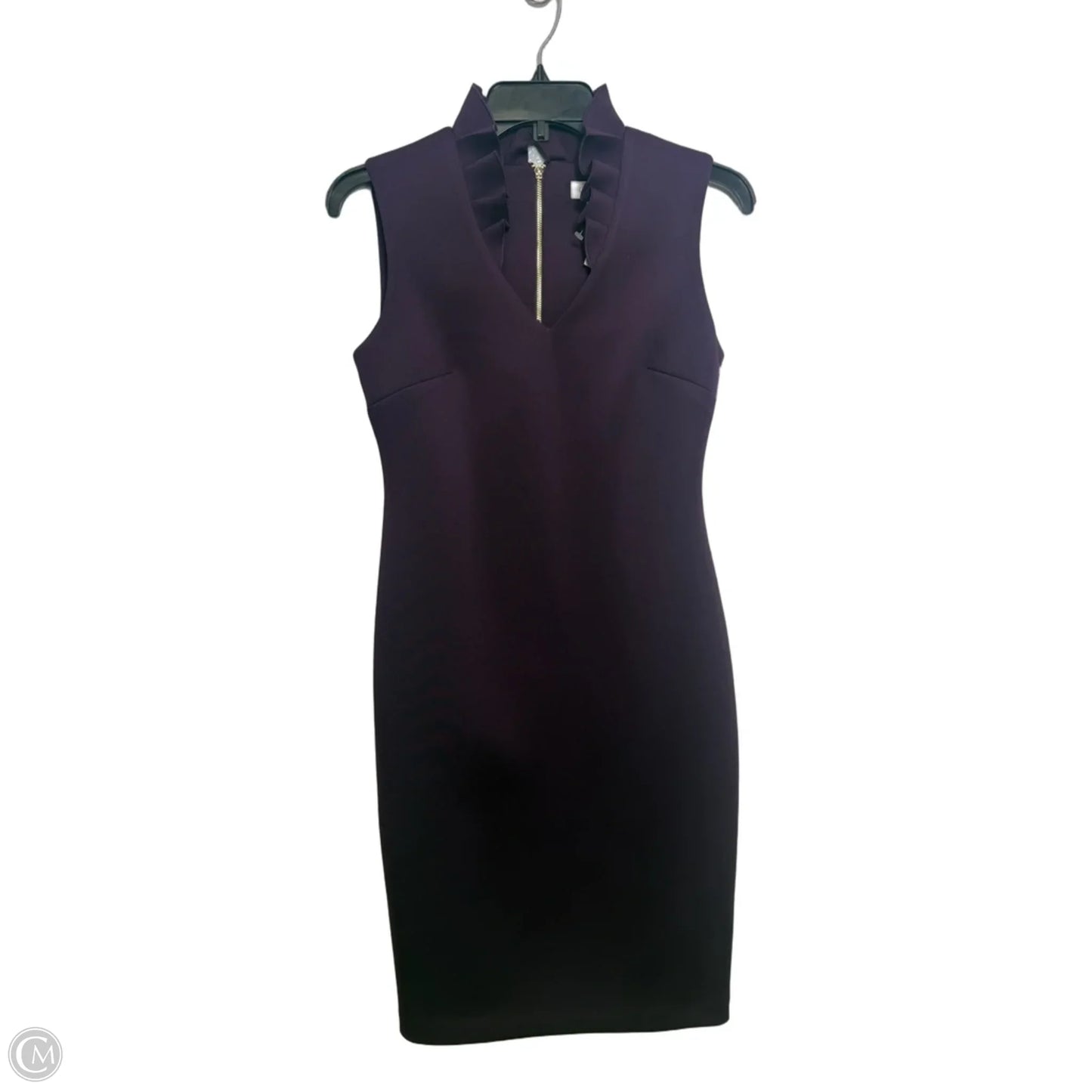 Dress Party Short By Calvin Klein In Purple, Size: 4
