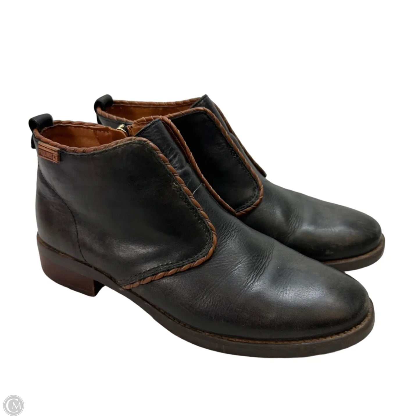 Boots Ankle Flats By Pikolinos In Grey, Size: 7.5