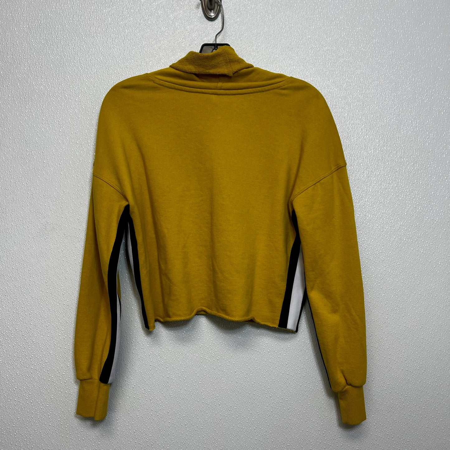 Sweatshirt Crewneck By Calvin Klein Performance In Mustard, Size: S