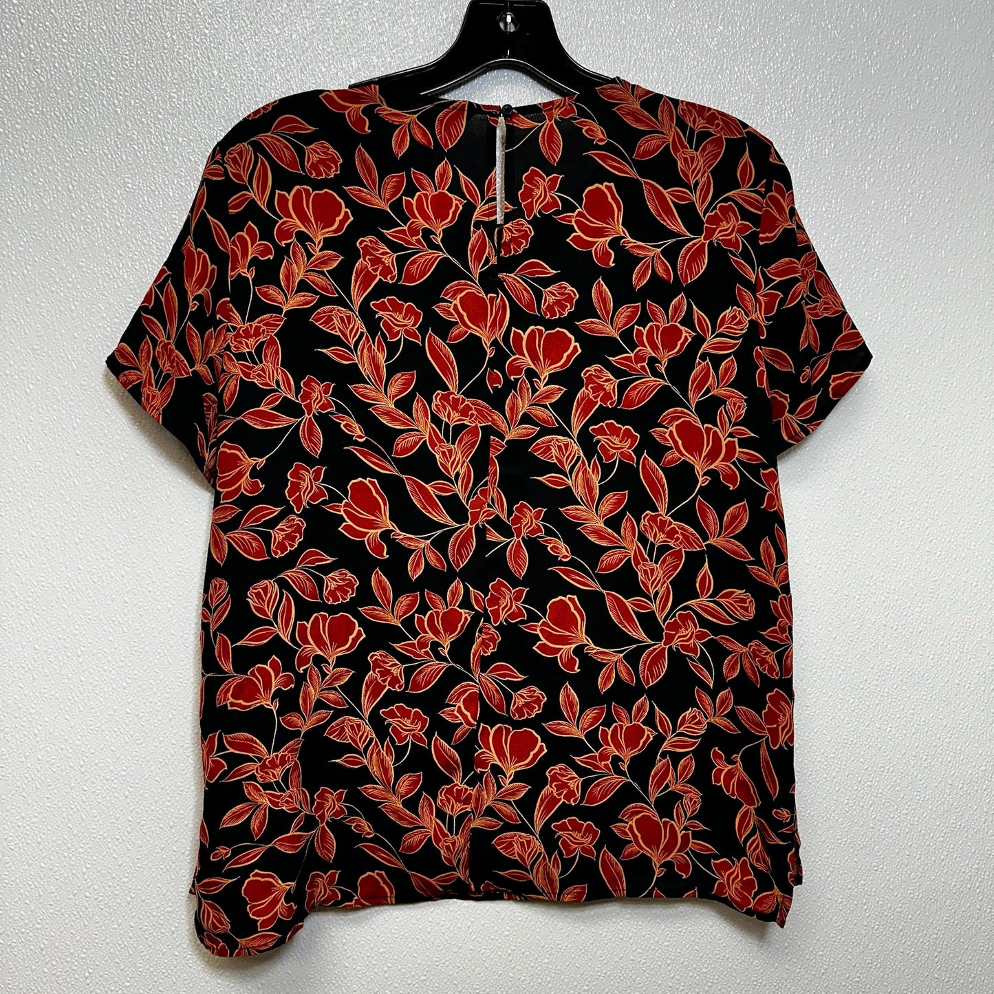 Floral Top Short Sleeve Banana Republic O, Size S