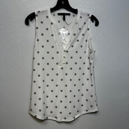 White Top Sleeveless White House Black Market, Size S