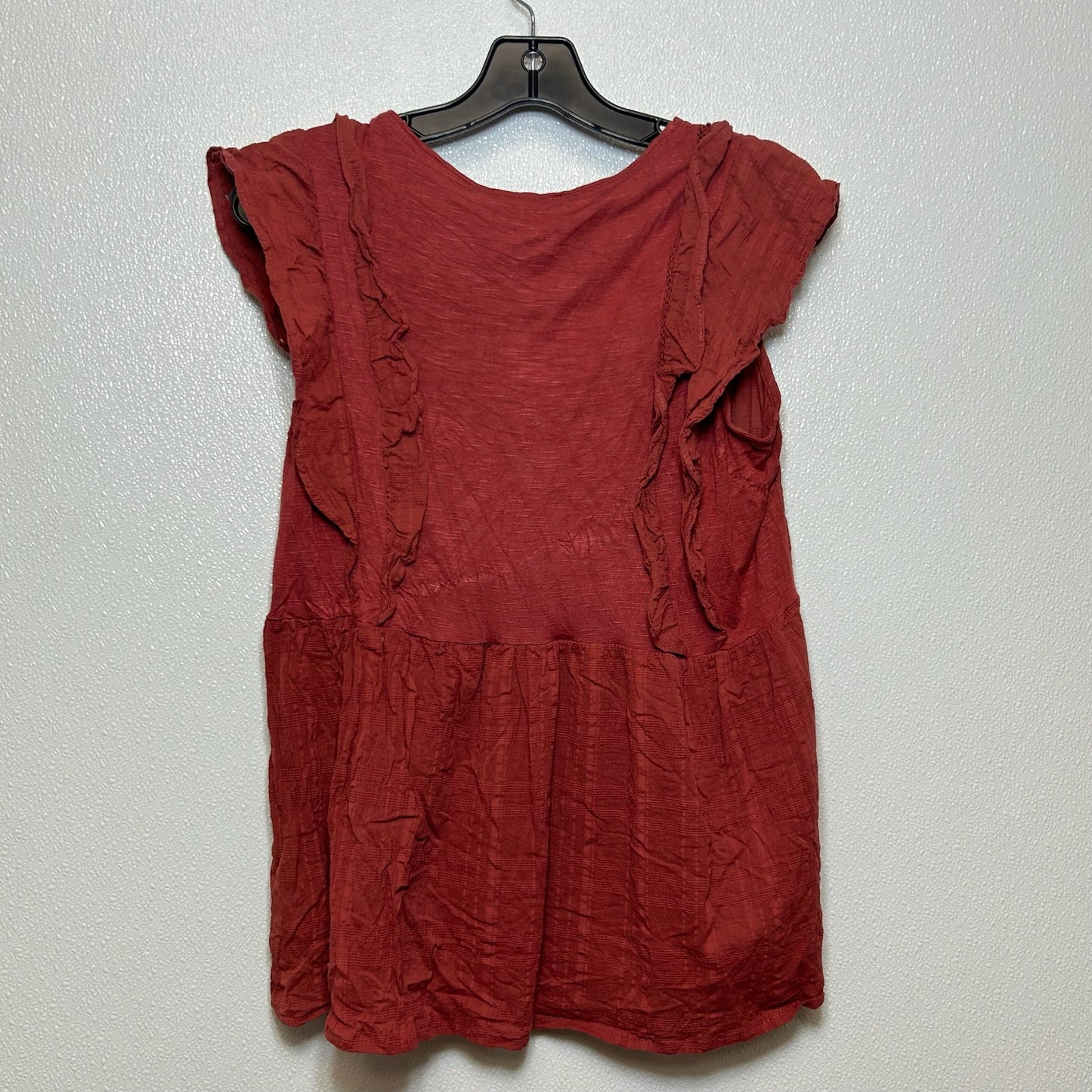 Rust Top Short Sleeve Knox Rose, Size M