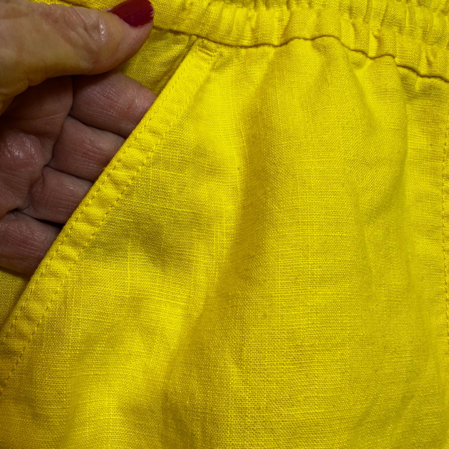 Yellow Shorts J Crew, Size Xl