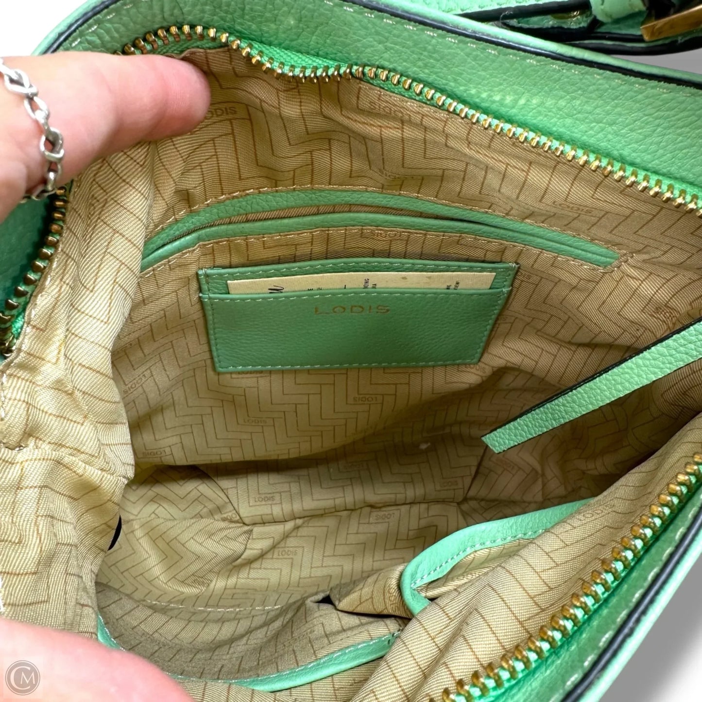 Handbag By Lodis, Size: Medium