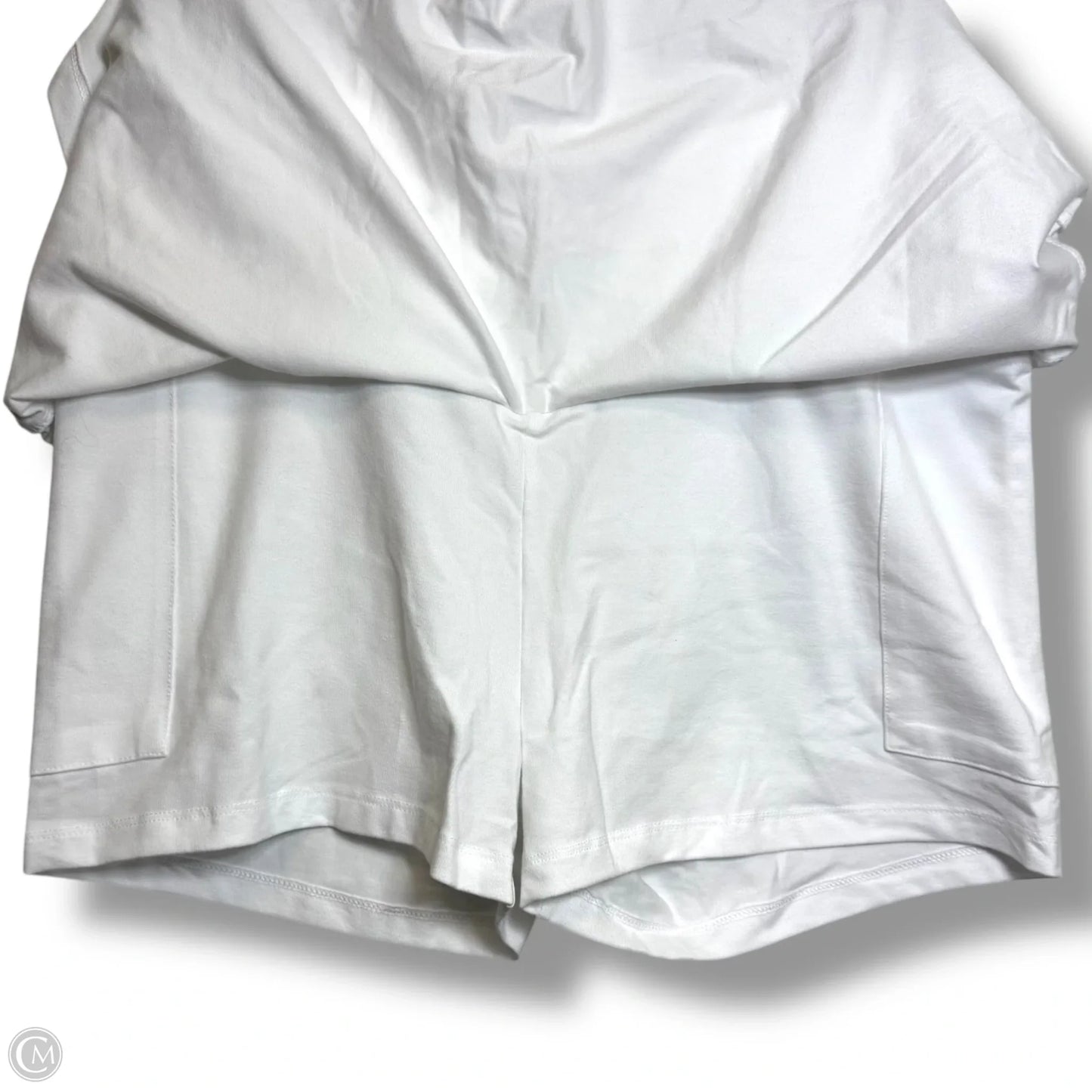 Skort By Pink In White, Size: Xl