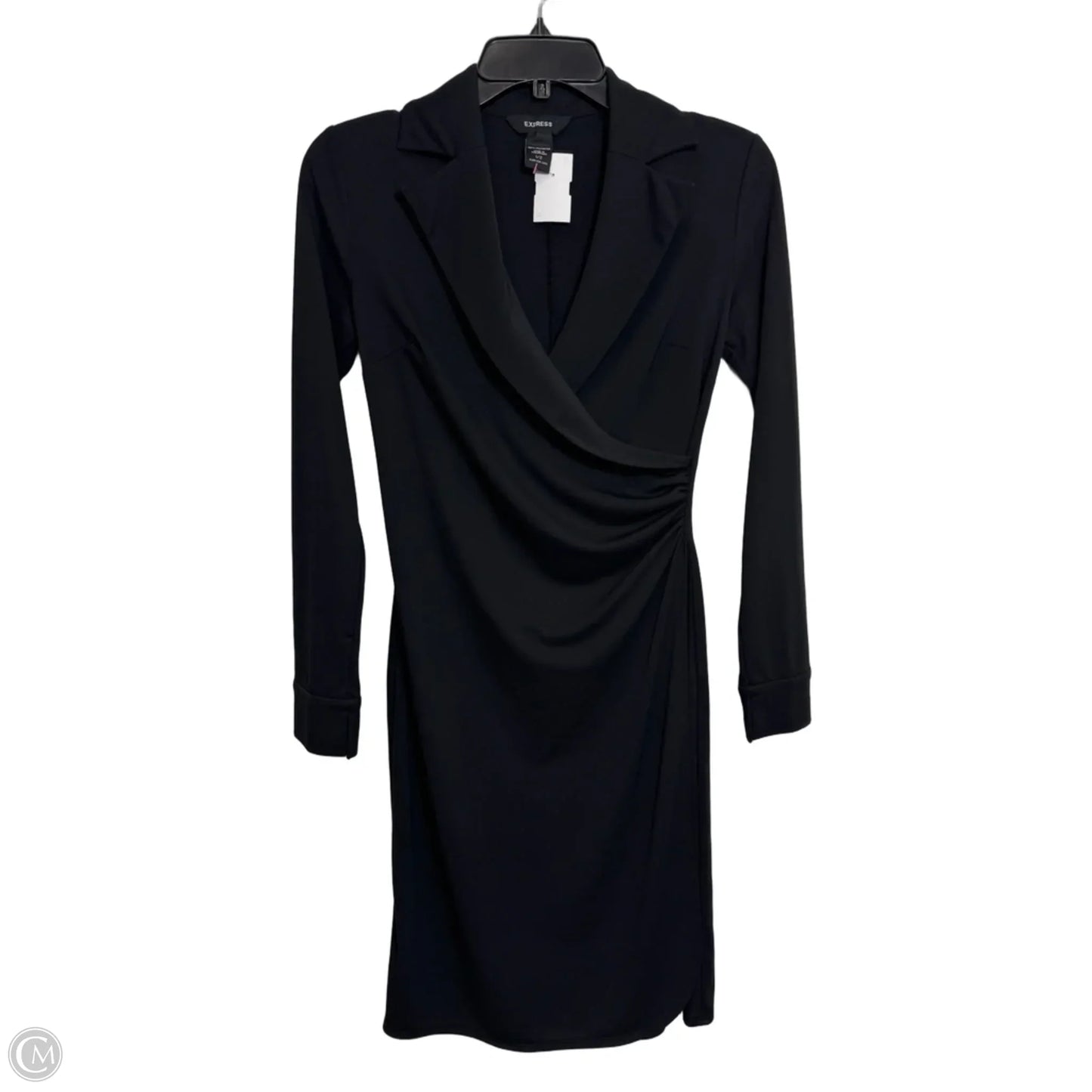 Dress Casual Maxi By Express In Black, Size: 2