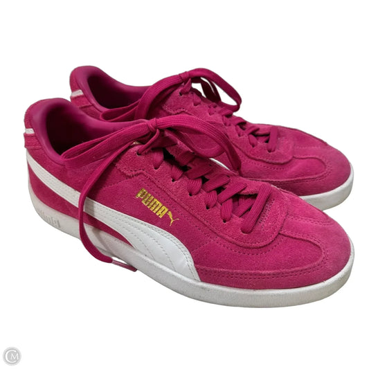 Shoes Athletic By Puma In Pink, Size: 9.5